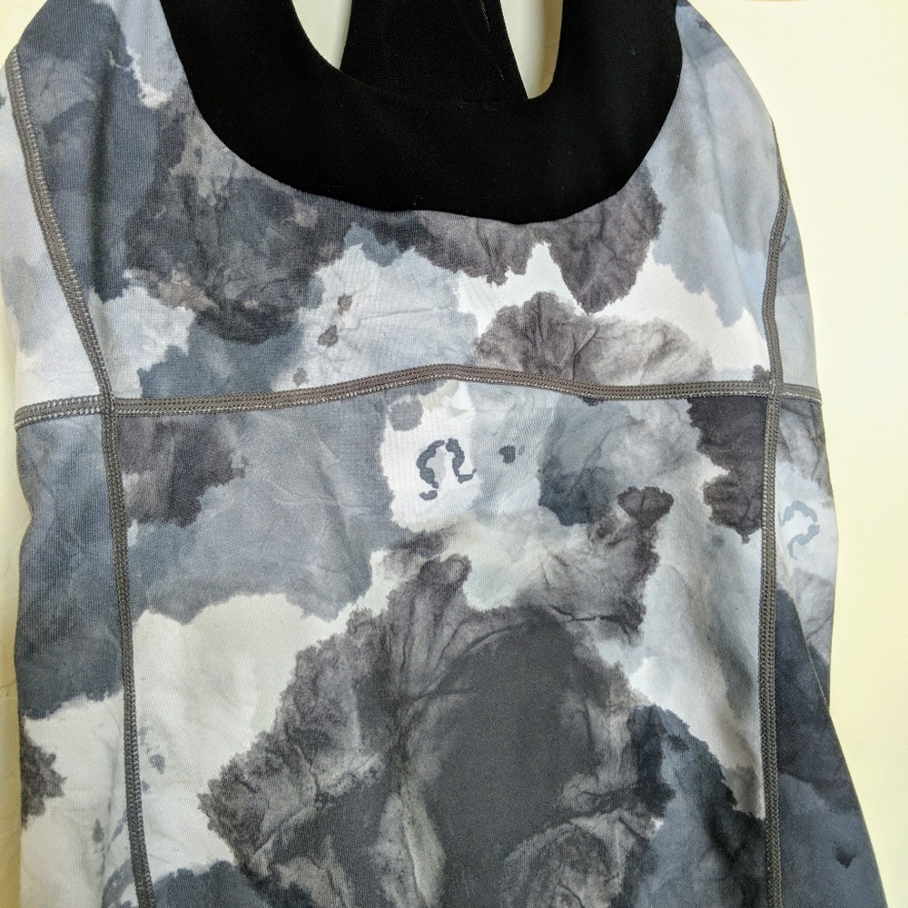 Lululemon Tinted Canvas 6 watercolor logo tank top - Picture 3 of 7